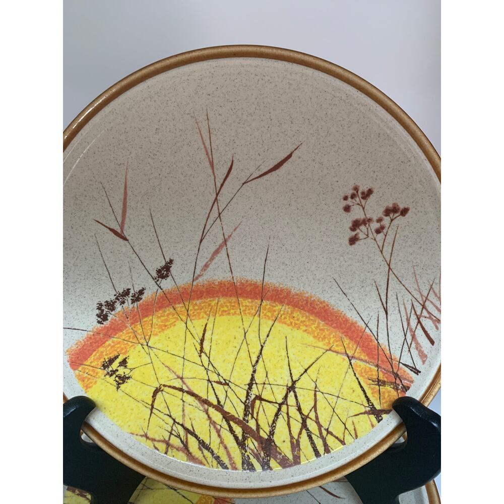 VTG Mikasa Stylekraft High Noon Dessert Plate 0910 Made in Japan - Picture 4 of 4